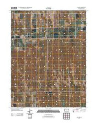 Calvert Kansas Historical topographic map, 1:24000 scale, 7.5 X 7.5 Minute, Year 2012