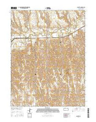 Calvert Kansas Current topographic map, 1:24000 scale, 7.5 X 7.5 Minute, Year 2015