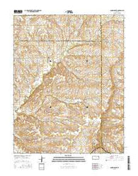 Cambridge NE Kansas Current topographic map, 1:24000 scale, 7.5 X 7.5 Minute, Year 2015