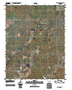 Cambridge NW Kansas Historical topographic map, 1:24000 scale, 7.5 X 7.5 Minute, Year 2010