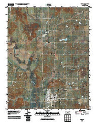 Caney Kansas Historical topographic map, 1:24000 scale, 7.5 X 7.5 Minute, Year 2009