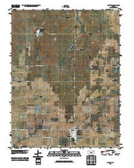 Canton Kansas Historical topographic map, 1:24000 scale, 7.5 X 7.5 Minute, Year 2010