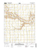Carwood Cemetery Kansas Current topographic map, 1:24000 scale, 7.5 X 7.5 Minute, Year 2015