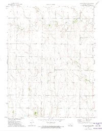 Castle Rock NE Kansas Historical topographic map, 1:24000 scale, 7.5 X 7.5 Minute, Year 1972