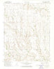 Castle Rock NW Kansas Historical topographic map, 1:24000 scale, 7.5 X 7.5 Minute, Year 1972