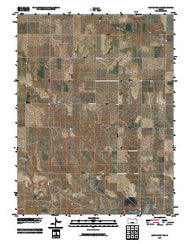 Castle Rock NW Kansas Historical topographic map, 1:24000 scale, 7.5 X 7.5 Minute, Year 2009