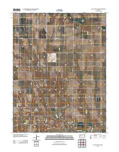 Castle Rock NW Kansas Historical topographic map, 1:24000 scale, 7.5 X 7.5 Minute, Year 2012