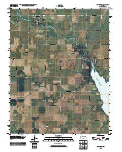 Castleton Kansas Historical topographic map, 1:24000 scale, 7.5 X 7.5 Minute, Year 2009