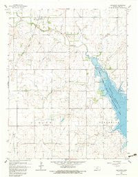 Castleton Kansas Historical topographic map, 1:24000 scale, 7.5 X 7.5 Minute, Year 1965