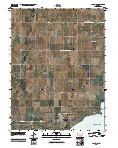 Cawker City Kansas Historical topographic map, 1:24000 scale, 7.5 X 7.5 Minute, Year 2010