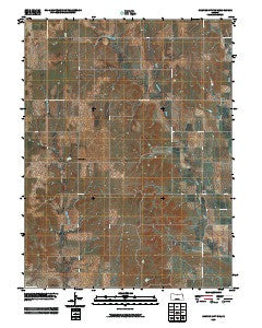 Cawker City NW Kansas Historical topographic map, 1:24000 scale, 7.5 X 7.5 Minute, Year 2009