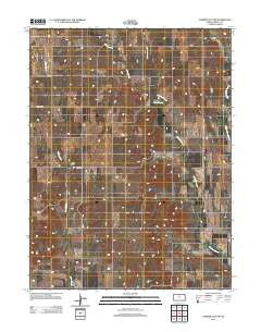Cawker City NW Kansas Historical topographic map, 1:24000 scale, 7.5 X 7.5 Minute, Year 2012