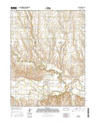 Cedar Kansas Current topographic map, 1:24000 scale, 7.5 X 7.5 Minute, Year 2015