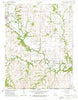 Cedar Vale East Kansas Historical topographic map, 1:24000 scale, 7.5 X 7.5 Minute, Year 1962