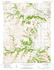 Cedar Vale West Kansas Historical topographic map, 1:24000 scale, 7.5 X 7.5 Minute, Year 1962