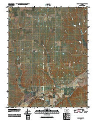 Cedar Point Kansas Historical topographic map, 1:24000 scale, 7.5 X 7.5 Minute, Year 2010