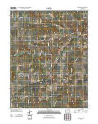 Centerville Kansas Historical topographic map, 1:24000 scale, 7.5 X 7.5 Minute, Year 2012