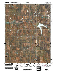 Centralia Kansas Historical topographic map, 1:24000 scale, 7.5 X 7.5 Minute, Year 2010