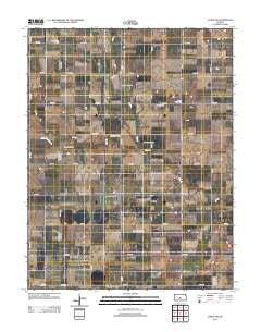 Chase NW Kansas Historical topographic map, 1:24000 scale, 7.5 X 7.5 Minute, Year 2012