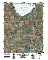 Cheney Kansas Historical topographic map, 1:24000 scale, 7.5 X 7.5 Minute, Year 2009