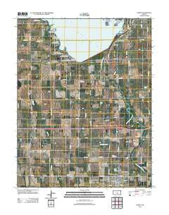Cheney Kansas Historical topographic map, 1:24000 scale, 7.5 X 7.5 Minute, Year 2012