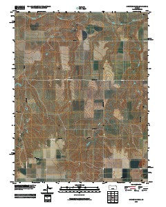 Cheyenne Creek Kansas Historical topographic map, 1:24000 scale, 7.5 X 7.5 Minute, Year 2009