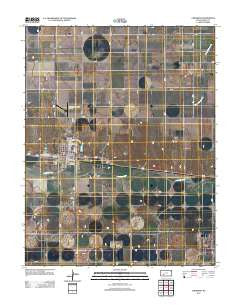 Cimarron Kansas Historical topographic map, 1:24000 scale, 7.5 X 7.5 Minute, Year 2012
