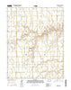 Cimarron NE Kansas Current topographic map, 1:24000 scale, 7.5 X 7.5 Minute, Year 2016