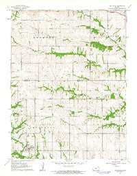 Circleville Kansas Historical topographic map, 1:24000 scale, 7.5 X 7.5 Minute, Year 1961