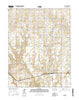 Claflin Kansas Current topographic map, 1:24000 scale, 7.5 X 7.5 Minute, Year 2015
