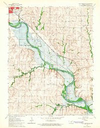 Clay Center SE Kansas Historical topographic map, 1:24000 scale, 7.5 X 7.5 Minute, Year 1964