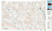 Clay Center Kansas Historical topographic map, 1:100000 scale, 30 X 60 Minute, Year 1985