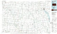 Clay Center Kansas Historical topographic map, 1:100000 scale, 30 X 60 Minute, Year 1985
