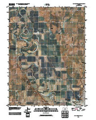 Clay Center NW Kansas Historical topographic map, 1:24000 scale, 7.5 X 7.5 Minute, Year 2009