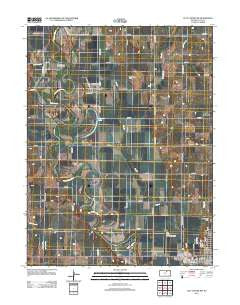 Clay Center NW Kansas Historical topographic map, 1:24000 scale, 7.5 X 7.5 Minute, Year 2012