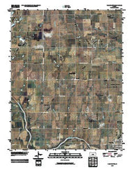 Clearwater Kansas Historical topographic map, 1:24000 scale, 7.5 X 7.5 Minute, Year 2009