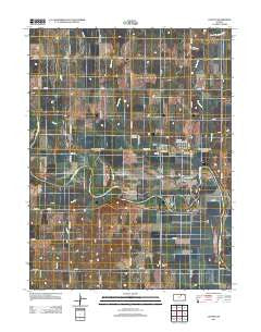 Clifton Kansas Historical topographic map, 1:24000 scale, 7.5 X 7.5 Minute, Year 2012