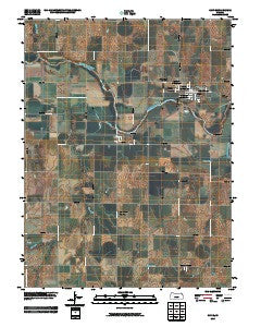Clyde Kansas Historical topographic map, 1:24000 scale, 7.5 X 7.5 Minute, Year 2009