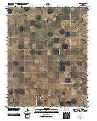 Coats Kansas Historical topographic map, 1:24000 scale, 7.5 X 7.5 Minute, Year 2009