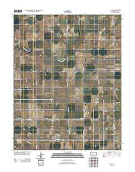 Coats Kansas Historical topographic map, 1:24000 scale, 7.5 X 7.5 Minute, Year 2012