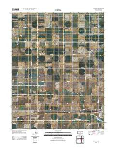Coats NE Kansas Historical topographic map, 1:24000 scale, 7.5 X 7.5 Minute, Year 2012