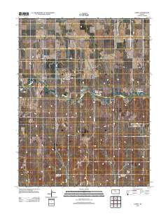 Codell Kansas Historical topographic map, 1:24000 scale, 7.5 X 7.5 Minute, Year 2012
