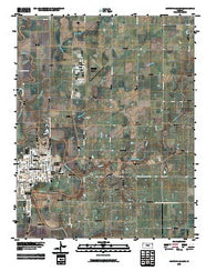 Coffeyville East Kansas Historical topographic map, 1:24000 scale, 7.5 X 7.5 Minute, Year 2009