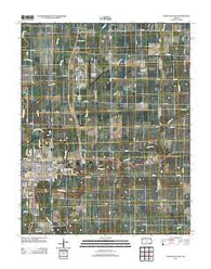 Coffeyville East Kansas Historical topographic map, 1:24000 scale, 7.5 X 7.5 Minute, Year 2012