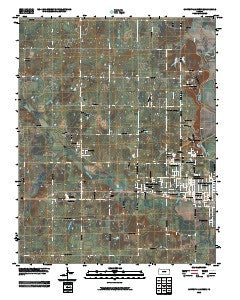 Coffeyville West Kansas Historical topographic map, 1:24000 scale, 7.5 X 7.5 Minute, Year 2010