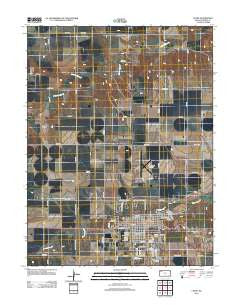 Colby Kansas Historical topographic map, 1:24000 scale, 7.5 X 7.5 Minute, Year 2012