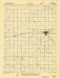 Colby Kansas Historical topographic map, 1:62500 scale, 15 X 15 Minute, Year 1943