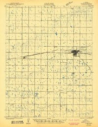 Colby Kansas Historical topographic map, 1:62500 scale, 15 X 15 Minute, Year 1943