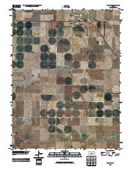 Colby SE Kansas Historical topographic map, 1:24000 scale, 7.5 X 7.5 Minute, Year 2009