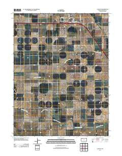 Colby SE Kansas Historical topographic map, 1:24000 scale, 7.5 X 7.5 Minute, Year 2012